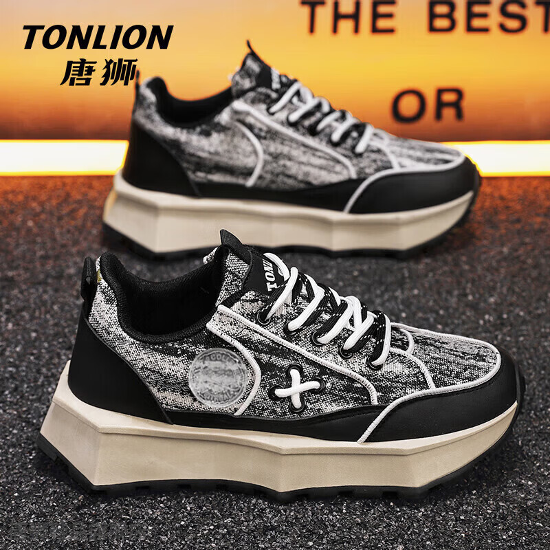 ��ʨ��TonLion���������Ь����2026���¿�ļ�͸���ٴ�������Ь����Ь ��ɫTSN20243018 40 89Ԫ