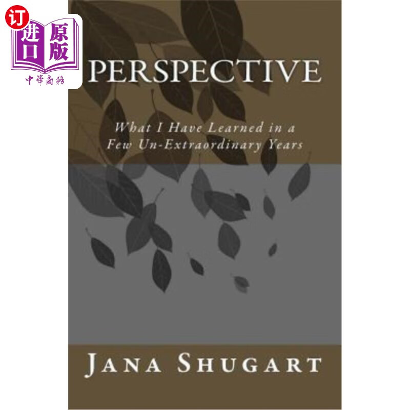 海外直订perspective: what i have learned in a few un