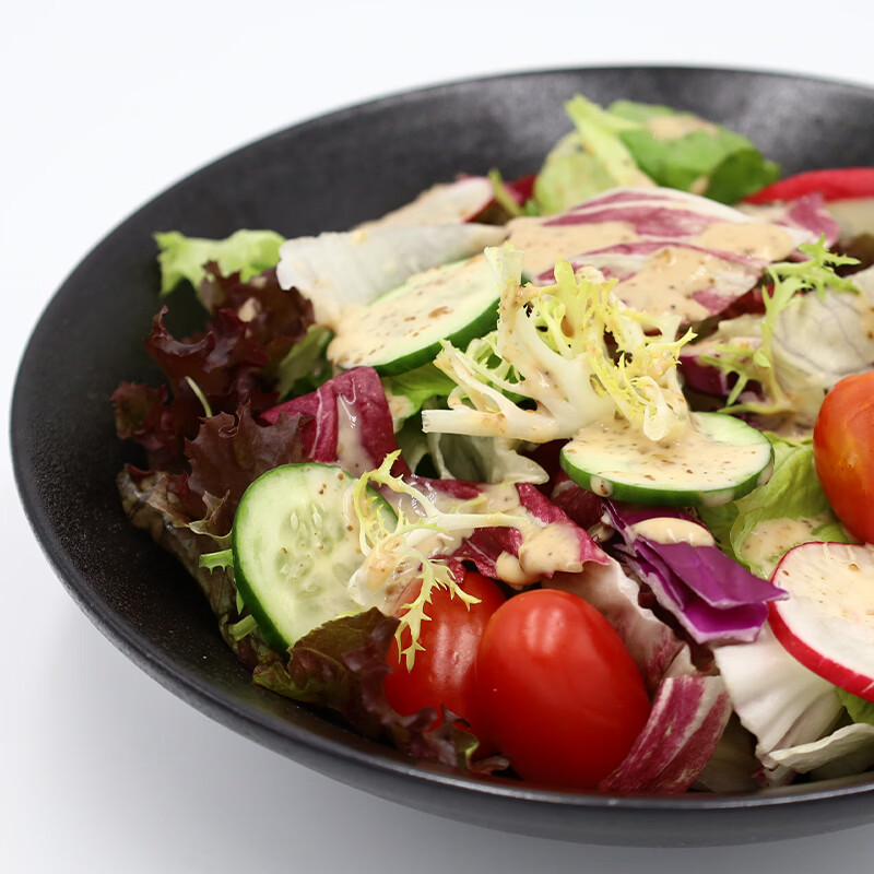 槿馐【开袋即食】免洗蔬菜沙拉130g/包 新鲜混合生菜轻食健身色拉套餐 低脂即食鸡胸肉【3包】