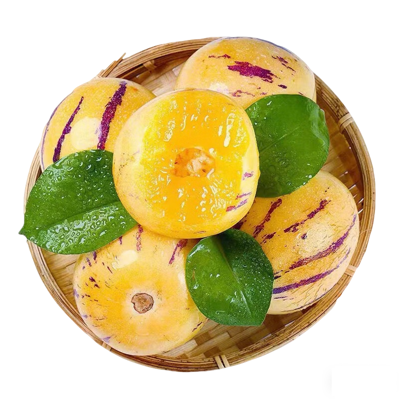 京觅云南石林人参果水果人叁果黄肉圆果净重3斤装单果50g+源头直发