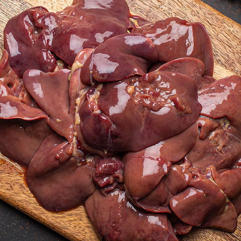 泰森（Tyson）旗下心领鲜冷冻鸡肝卤鸡肝烧烤卤煮代餐夜宵生鲜食材【临期清仓】 心领鲜鸡肝1kg*2袋（共4斤）