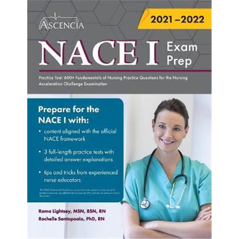 预订nace 1 exam prep practice test:600  fundamentals of nursing