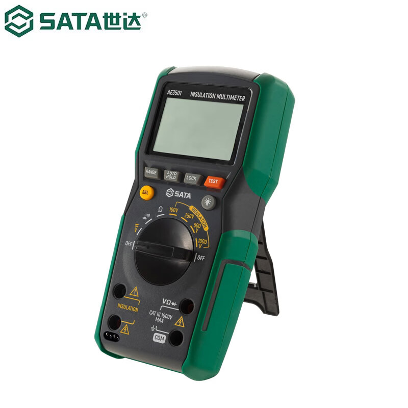 世达（SATA）AE3501 手持式绝缘电阻测试仪 预订款