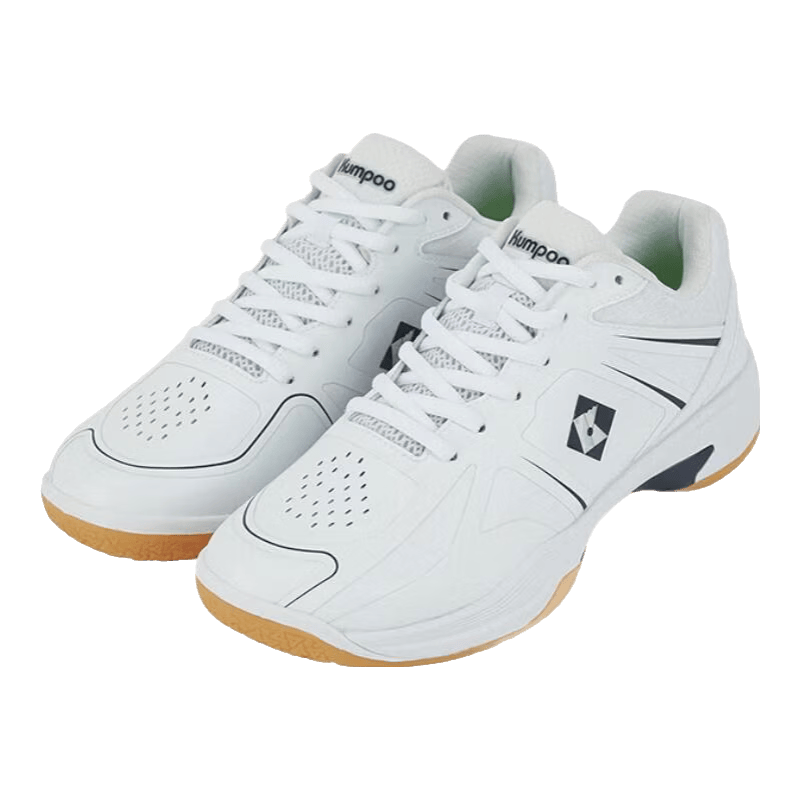 薰風(fēng)（KUMPOO）26年新款羽毛球鞋G805男女同款超輕抗扭防滑減震熏風(fēng)專業(yè)比賽球鞋 白/藏藍 43