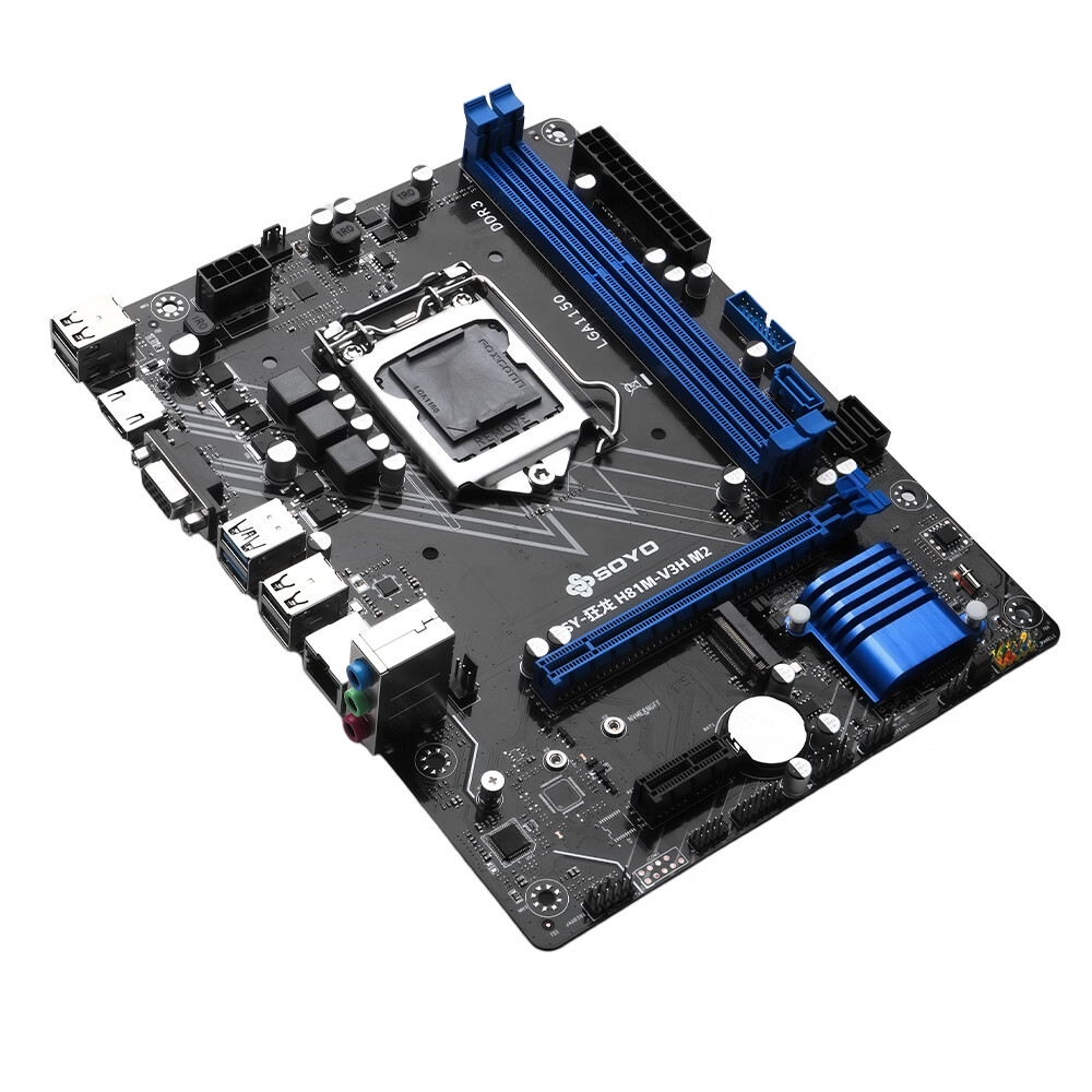 梅捷 H81M V3H M2 DDR3 图 5