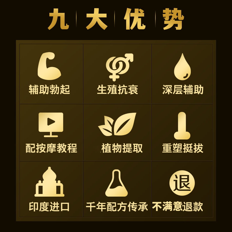 百臻堂印度进口神油辅助勃起海绵体阴茎按摩油硬久保养延时可口夫妻房事 皇帝油辅助勃起按摩精油15ml 进口REPL阿育吠陀千年配方敏感延时不麻木
