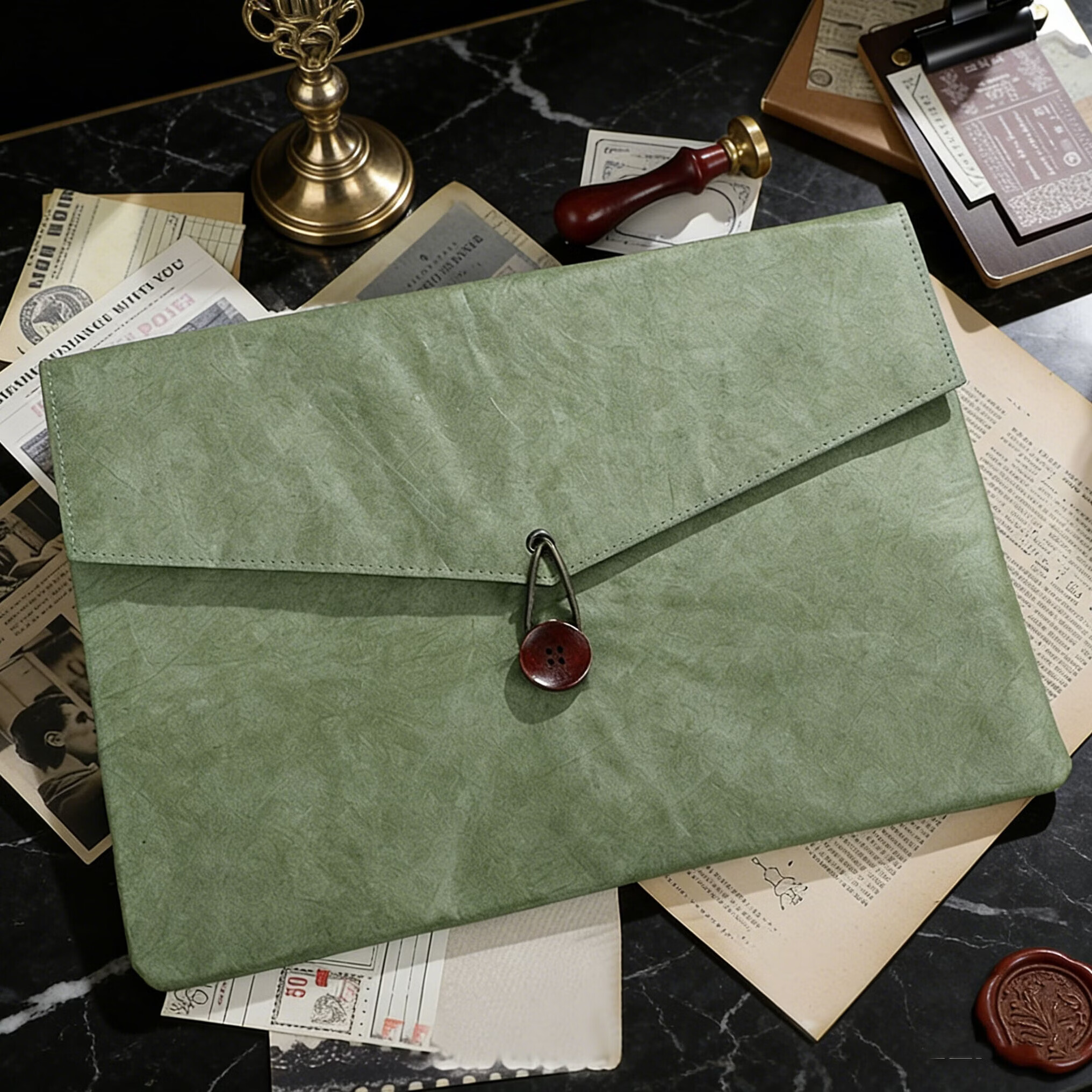 纸纳杜邦纸笔记本电脑包13.3/14英寸苹果华为联想保护套商务内胆包 银色 14英寸（34.5CM*24.5CM）