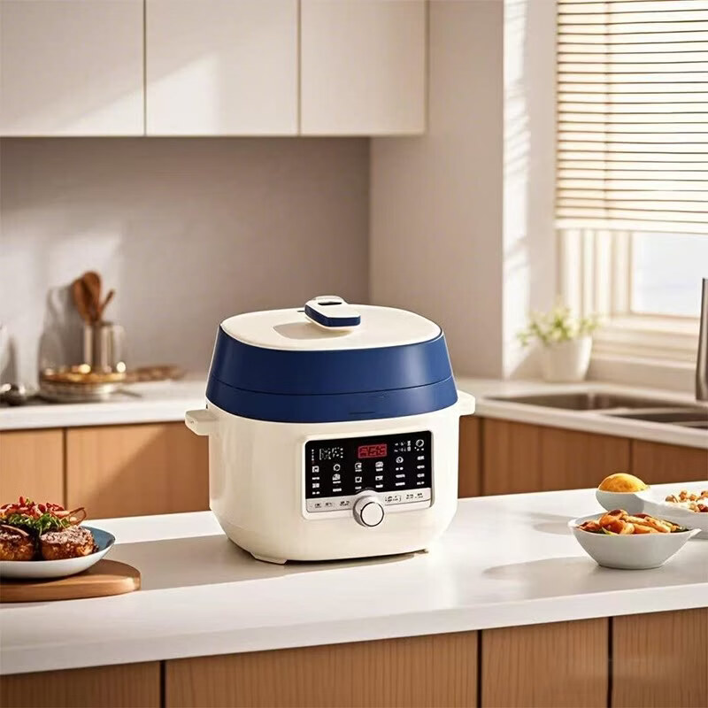 京赞京选出口伏电子压力锅智能高压锅电饭锅家用电电锅美国日本小家电器 新款110V电子压力锅【单内胆】 5L