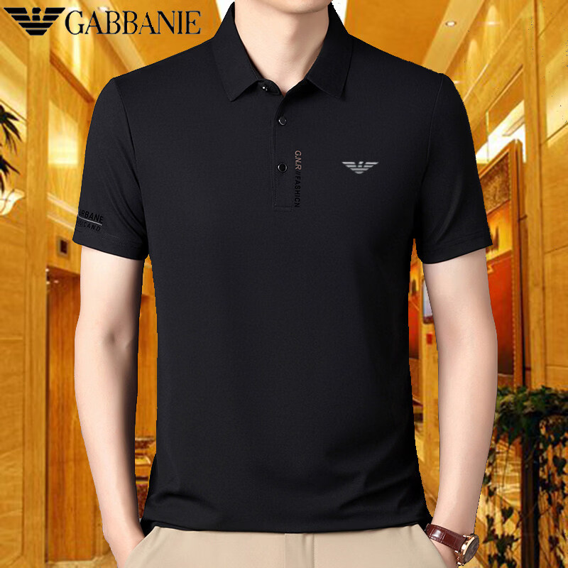 阿玛尼（ARMANI）意大利正品曼夏季男士短袖Polo衫中年商务休闲高端专柜 十大奢侈品男装国际一线品牌红色 M 170_84A