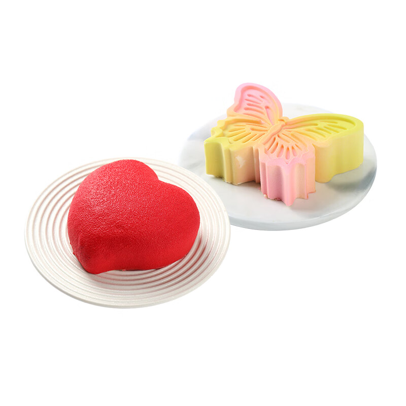 慕小仙怦然心动慕斯蛋糕4寸动物奶油冰淇淋礼盒甜品甜点礼物 【2盒】心动蛋糕200g+蝴蝶蛋糕120g