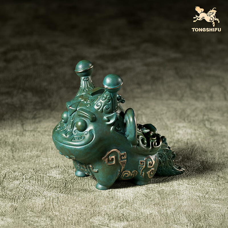 铜师傅陕西历史博物馆系列《日己觥铜摆件》青铜摆件