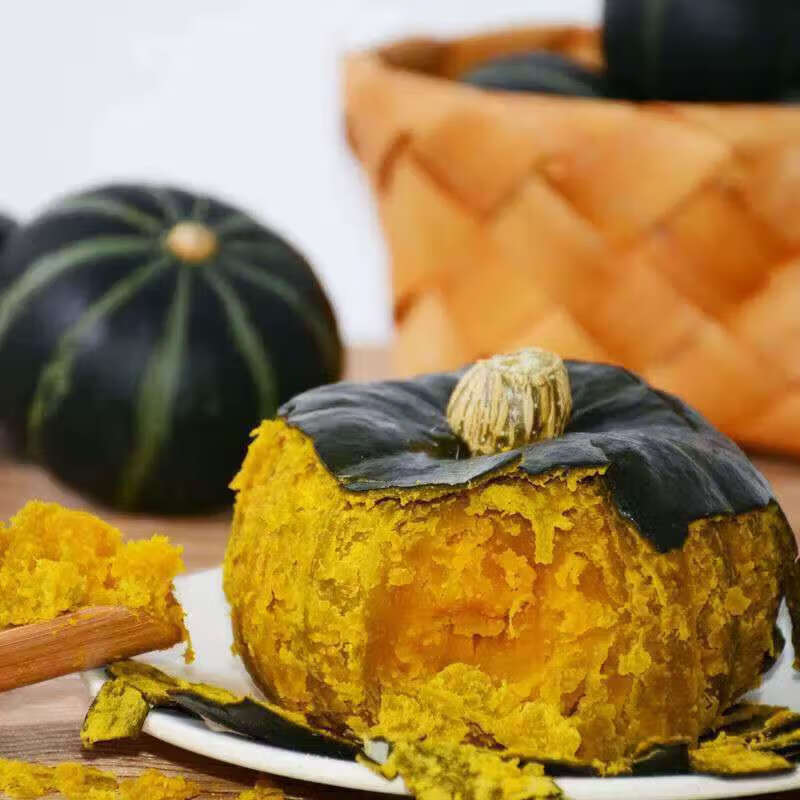 正宗贝贝南瓜 粉糯香甜 新鲜蔬菜 正宗贝贝南瓜（3-7个大小随机） 4.5斤