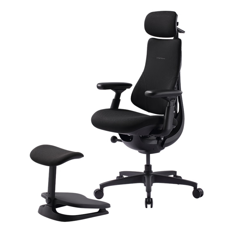 清闲LiberNovo Omni动态人机工学椅人体电脑办公OC-1Pro石墨灰加长版