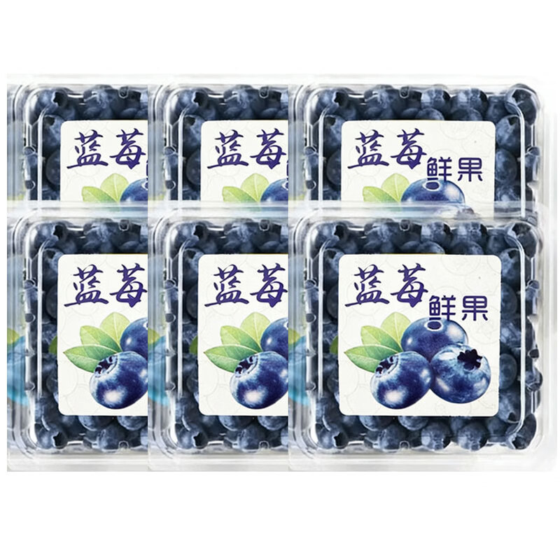 蓝莓6盒整箱装 25.8元 - 线报酷