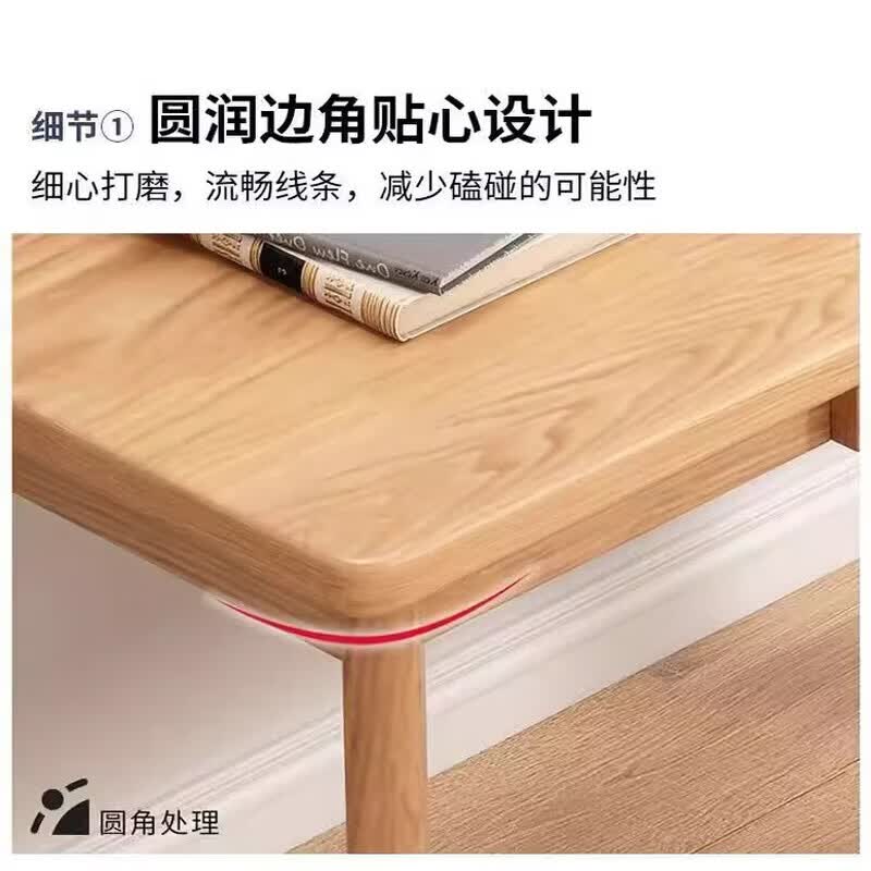 全实木书桌小户型长条窄桌橡胶木写字桌简约书桌北欧风家用电脑桌 书桌+抽屉+路易斯椅[全橡胶木 无贴皮]+20mm桌面 长140宽60高75