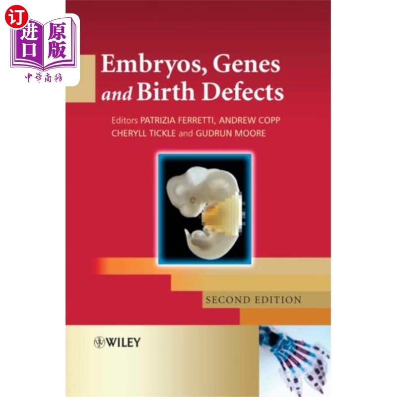 海外直订医药图书embryos, genes and birth defects 2e 胚胎,基因和