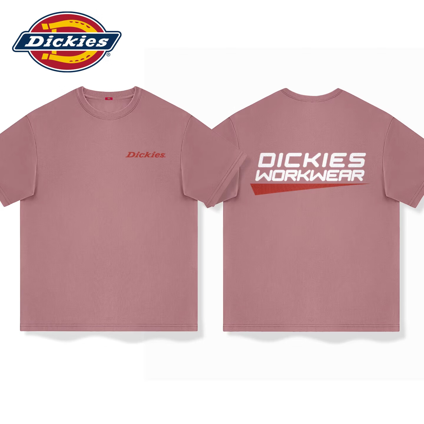 Dickies男士短袖t恤26新款夏季宽松美式街头痞帅潮流半袖上衣服 紫色(ks白字红刃胸标_ks大白字红刃背标) 5XL