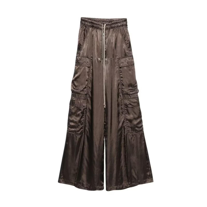 瑞克·欧文斯（RICK OWENS） SS26 轻奢 女士  棕色裤子 Brown 20 | 40 IT