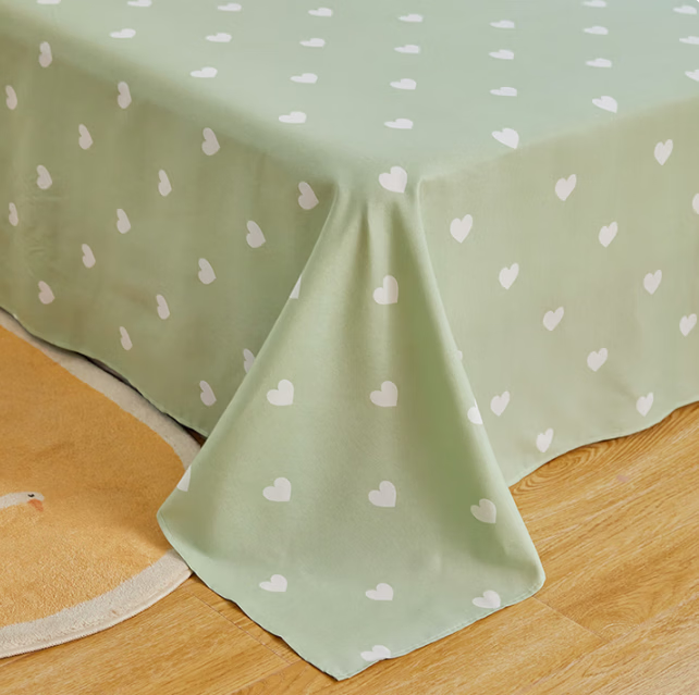 唐纳家纺唐纳床上四件套被套单双人可机水洗裸睡床上用品床单款四件套 亲肤棉四件套-花季如梦【柔软舒适 吸湿透气】 1.8m 床单款 四件套-被套200*230cm