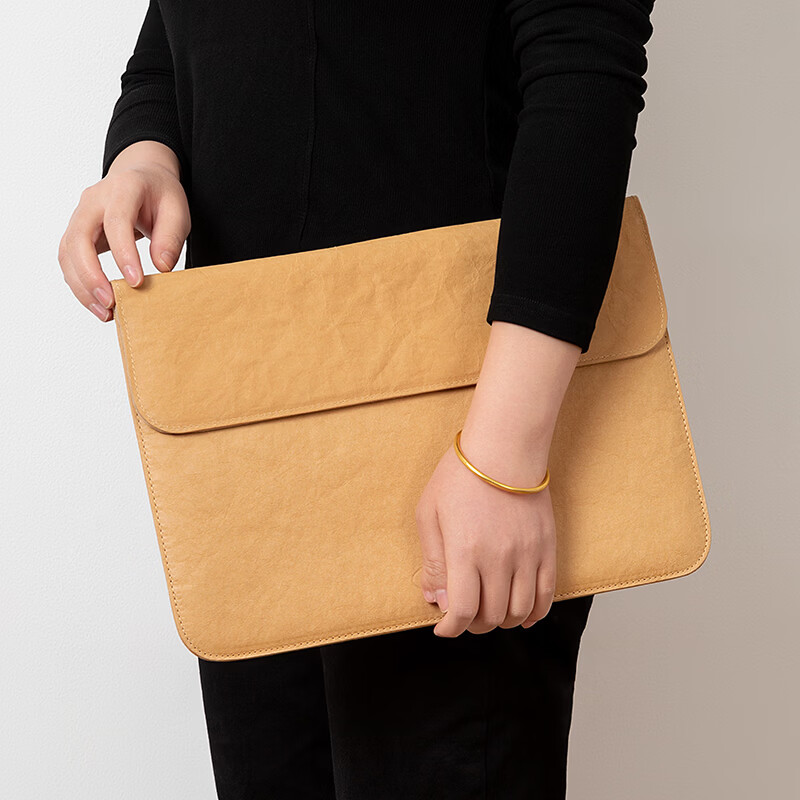 纸纳笔记本电脑包13-16英寸适用苹果华为防摔防震平板保护套内胆包 灰色-内胆包【16英寸】