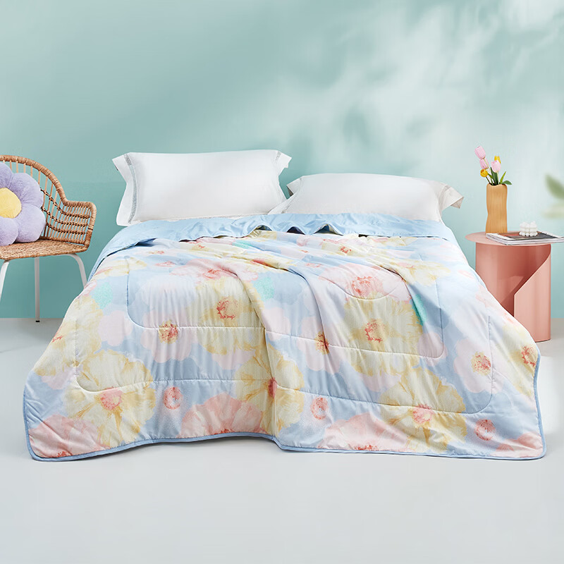 罗莱花锦如梦夏被 花锦如梦 150*200
