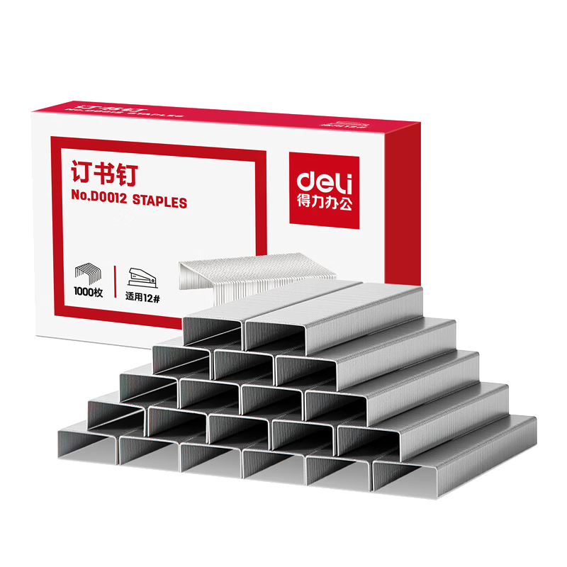 ������deli�����鶤ͨ��12�Ŷ�����ͳһװ��������Ӷ�����������С�Ŷ�����ֶ��鶤�ľ߰칫��Ʒ ����D0012���鶤1000ö/��*10 11.9Ԫ