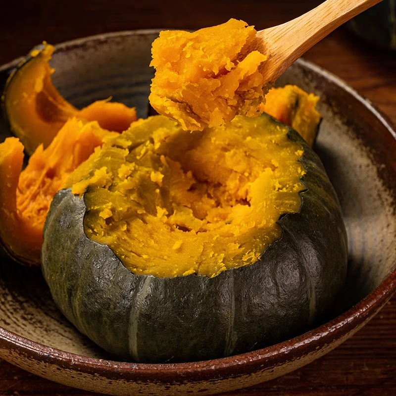 鲁韵忆乡贝贝南瓜板栗味 香甜粉糯 宝宝辅食 带箱 9斤