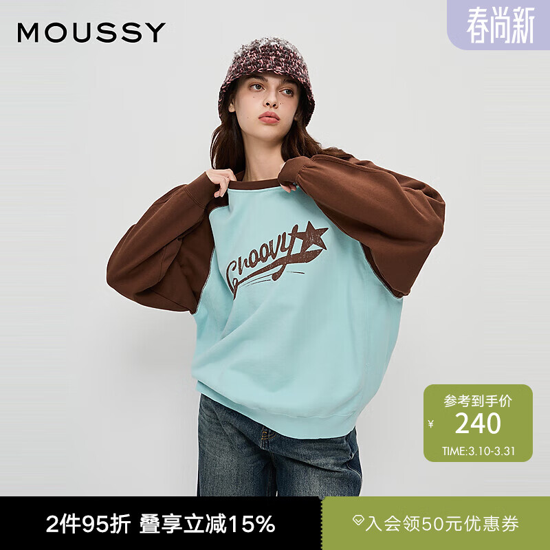 moussy ��Ʒ������ϵ��ײɫ�������ĸ����028HAZ90-0851 110��ɫ ���� 00020/F 239.05Ԫ