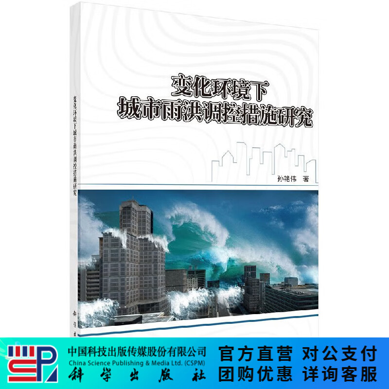 变化环境下的城市雨洪调控措施研究 科学出版社