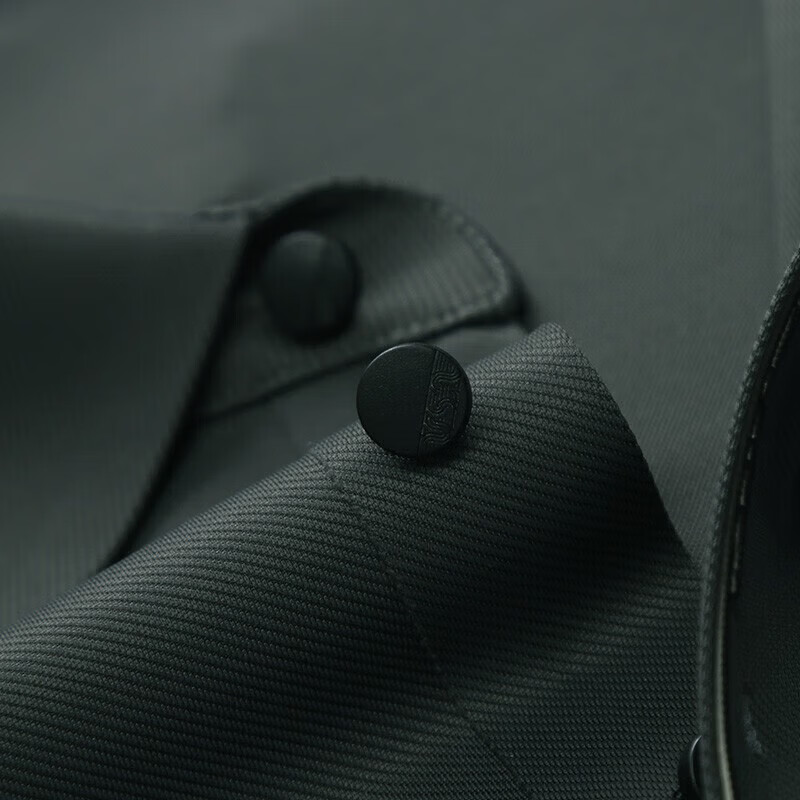 罗蒙（ROMON）长袖t恤男秋季新款中青年时尚男士翻领打底T恤衫 黑色 XL 180【建议体重130-150斤左右】