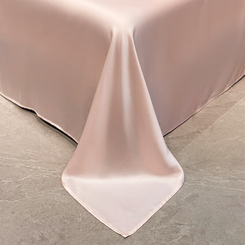 唐纳家纺冰丝印花夏凉被印花空调被夏凉被单人双人夏季薄被芯可机洗爆款 冰丝夏被-蝴蝶结-奶油粉【丝滑裸睡】 150*200cm【单夏被 裸睡】