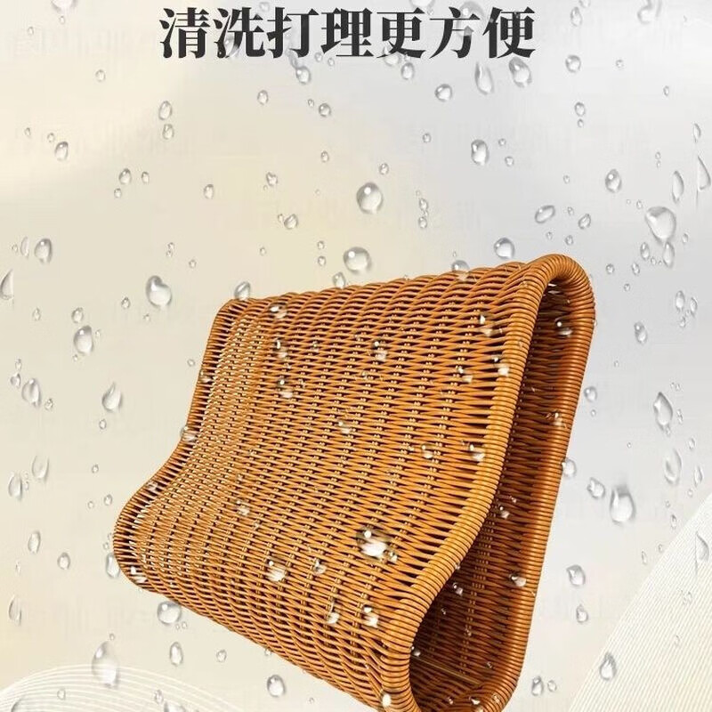 语森忆竹枕头硬男士专用【夏季】A06夏凉枕头夏天空心护颈颈椎镂空偏 仿藤凉枕【舒服一夏】 默认 40*30*8