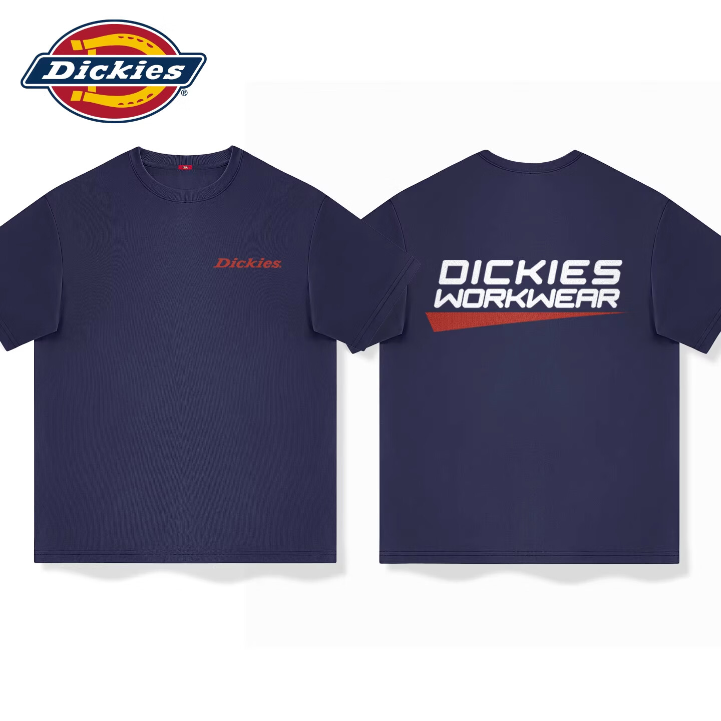 Dickies男士短袖t恤26新款夏季宽松美式街头痞帅潮流半袖上衣服 紫色(ks白字红刃胸标_ks大白字红刃背标) 5XL