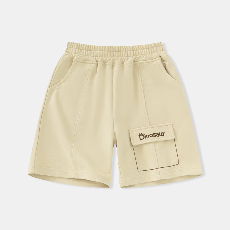 童装批发男童裤子夏季新款儿童五分外穿中裤子 浅杏 90 cm 京东折扣/优惠券