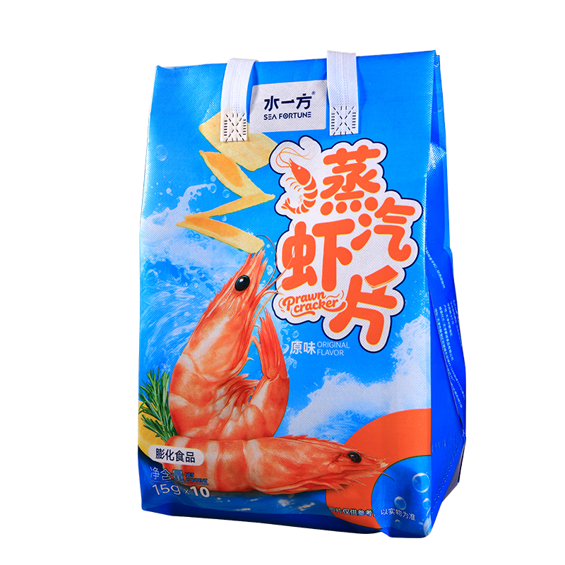 水一方即食蒸汽虾片独立包装含虾肉海味零食 蒸汽虾片150g(内置10小包)