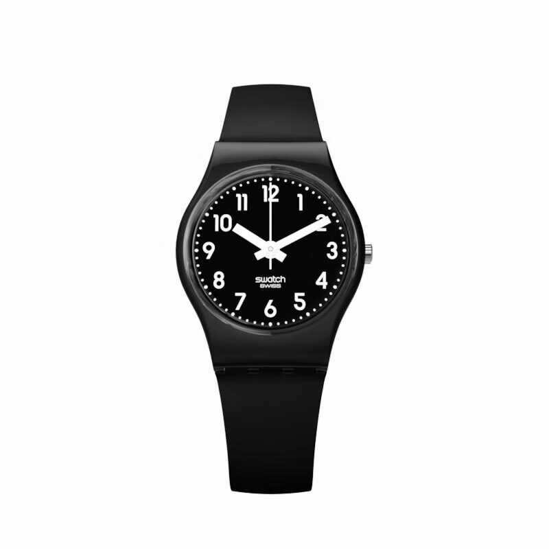 斯沃琪（Swatch）瑞士手表 原创系列纯黑之境石英女表 纯黑之境 LB170E