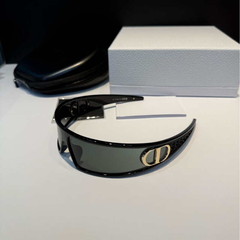 GUIG专柜品质m1u新款发箍墨镜二合一板材时尚未来科技黑色太阳镜 发箍【全套包装】