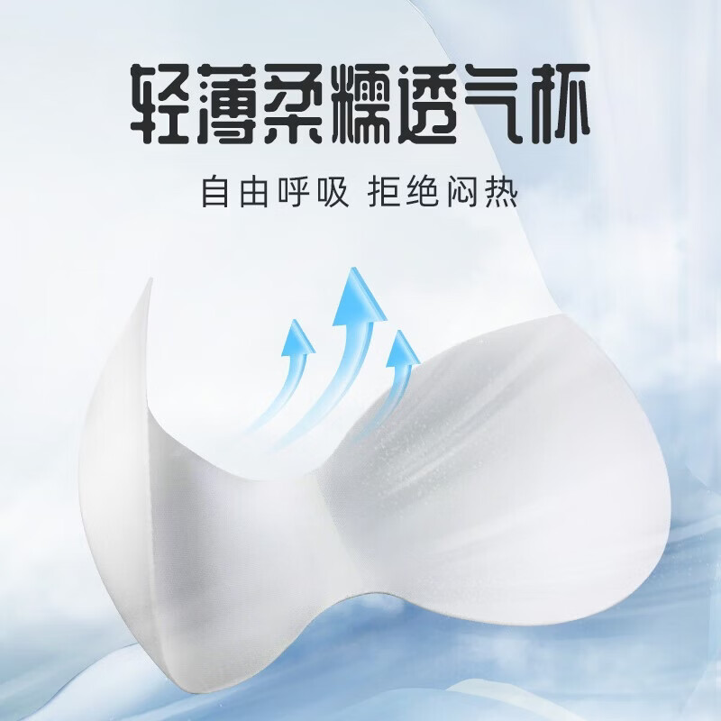 猫人(MiiOW)少女文胸初高中二三阶级青春期发育内衣专属女生运动文胸四季款 肤色+肤色 2件 【运动背心 学生专用】 155 (L) (建议体重90-105斤)