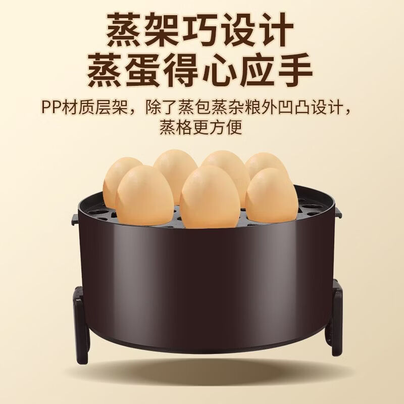 华柏仕（HUABOSHI）电热饭盒加热饭盒保温饭盒可加热 三层三胆办公室蒸煮热饭神器上班族加热便当盒 2L 【黑色升级礼品装】三层蒸煮保温一体
