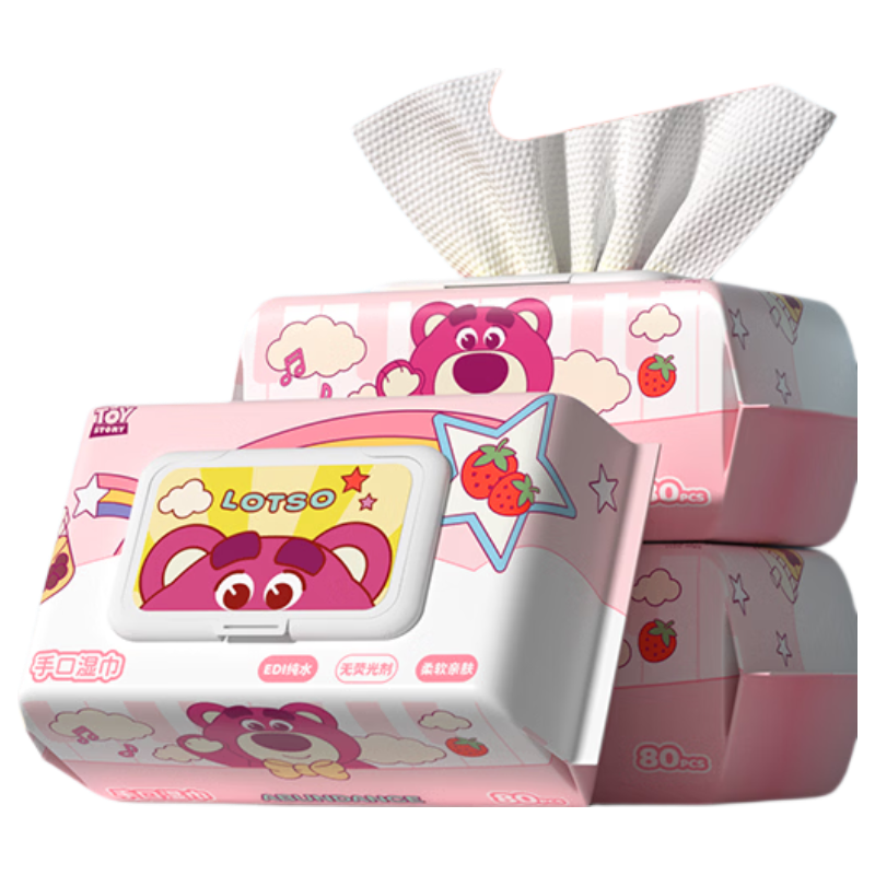 �����š���ʿ������ ʪ�� 80��/�� EDI��ˮ ��ͯ�ֿ�ʪֽ��Ӥ�׶�ʪ��ֽ ��200*150���ֿ�ʪ��80��2��