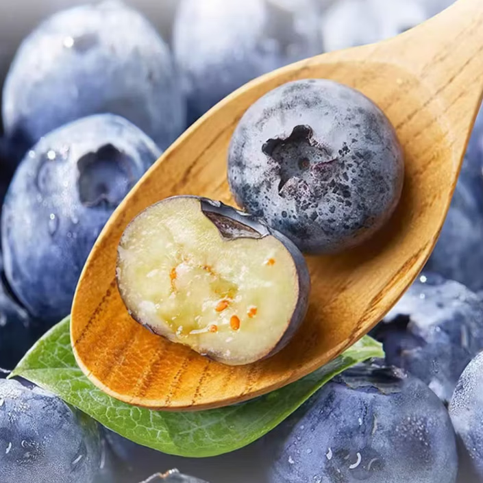 云南高山蓝莓鲜果现货12盒云南蓝莓鲜果 125g/盒净重100g/盒 12盒 云南蓝莓20mm+