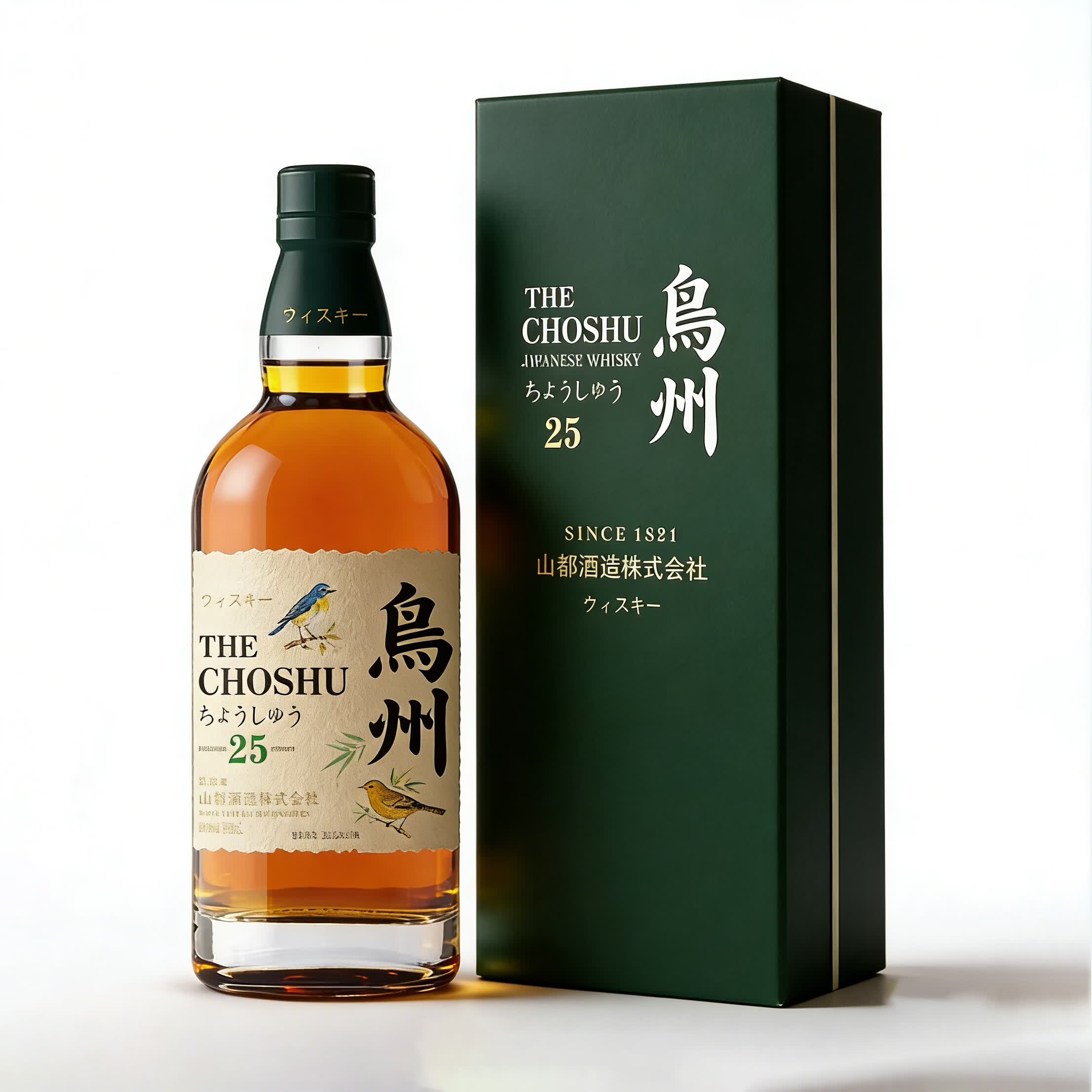 鸟州25日本原瓶进口威士忌酒双桶调和型威士忌洋酒东方禅韵风味礼盒装 鸟州25【700ml/瓶】1瓶