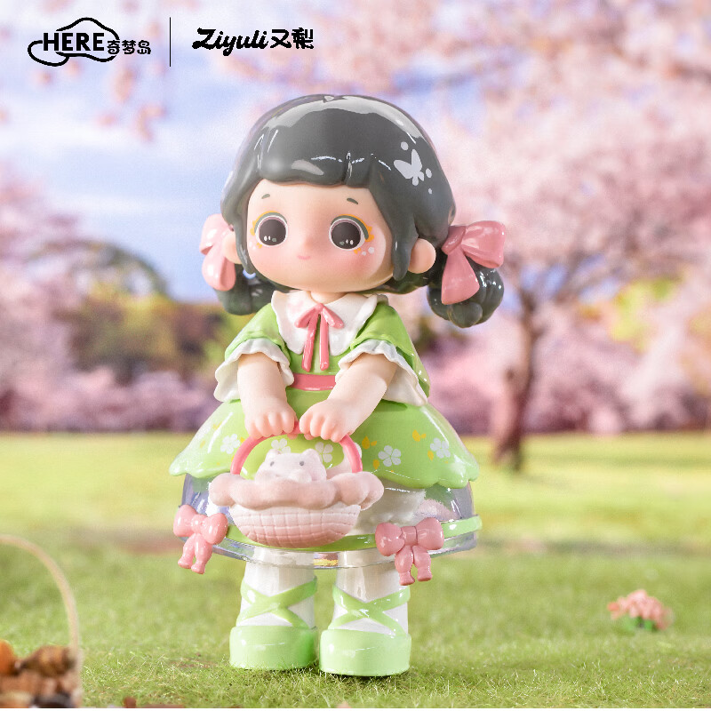 奇梦岛ZIYULI又梨春与春寻春日系列盲盒可爱萌趣礼物 随机盲盒*1盒【端盒拍6件不重复】 不支持7天无理由退换货