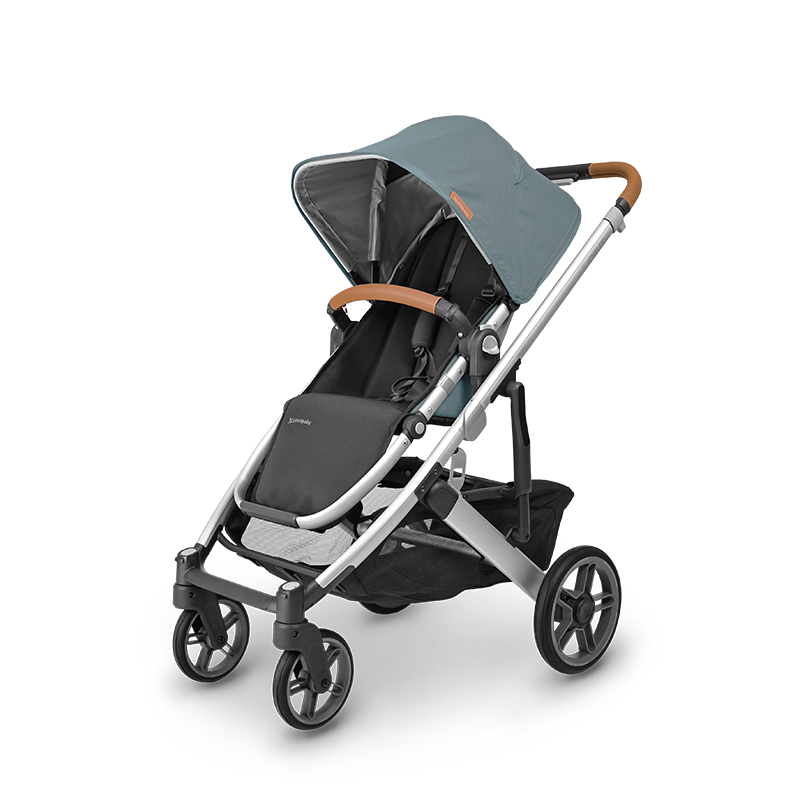 UPPAbabyCRUZ V2+嬰兒車高景觀嬰兒推車雙向 可坐可躺 易折疊 寶寶手推車 星辰藍(lán)CLM