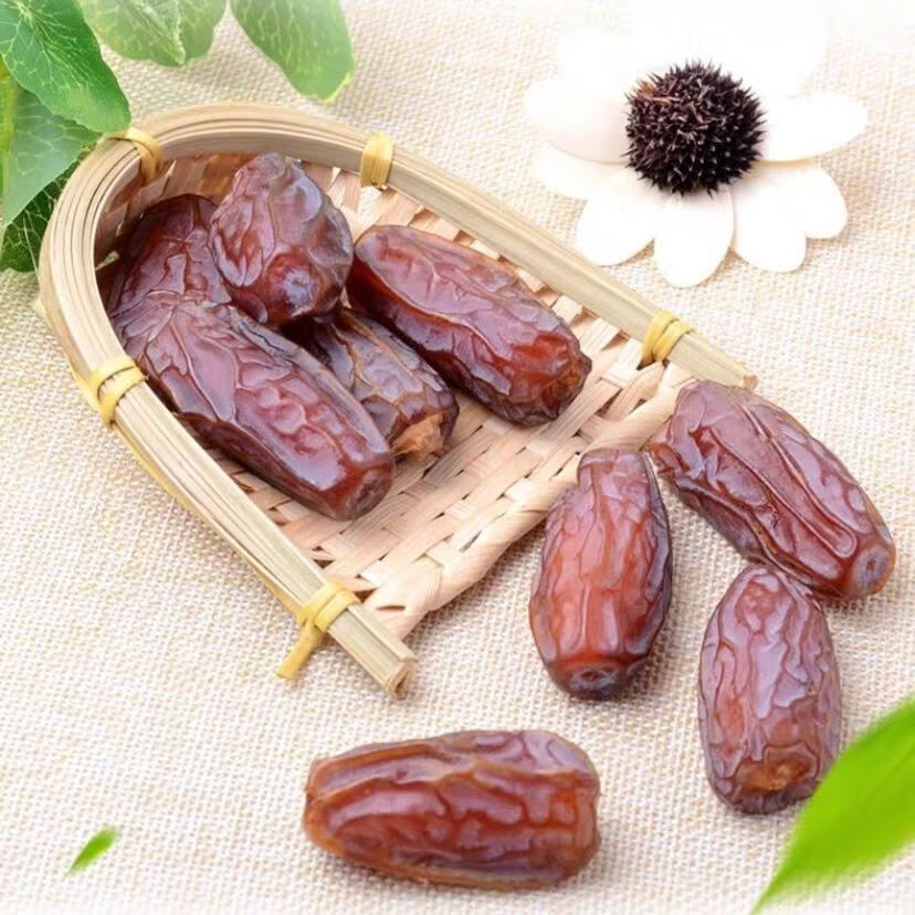 枣红栆杞新疆黑椰枣特级2025新货迪拜阿联酋新疆椰枣沙漠果干蜜饯免洗零食 精品特等【黑椰枣5斤】