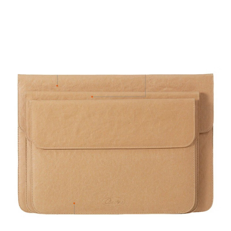 纸纳笔记本电脑包13-16英寸适用苹果华为防摔防震平板保护套内胆包 灰色-内胆包【16英寸】