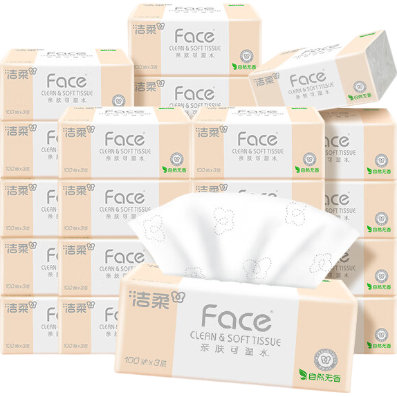 ���� ��ֽ��Face���� 3�� 100��*24����3�� 27.61Ԫ/������82.83Ԫ���ʣ�