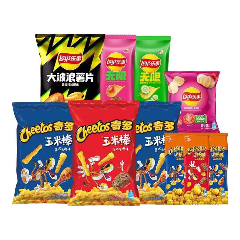 ���£�Lay's�� �������Ƭ�Ի�����ʳƷ���������������С������ʳ����� ����ʳ���ɡ����Ű桿10��ˬ�԰���448g 23.9Ԫ