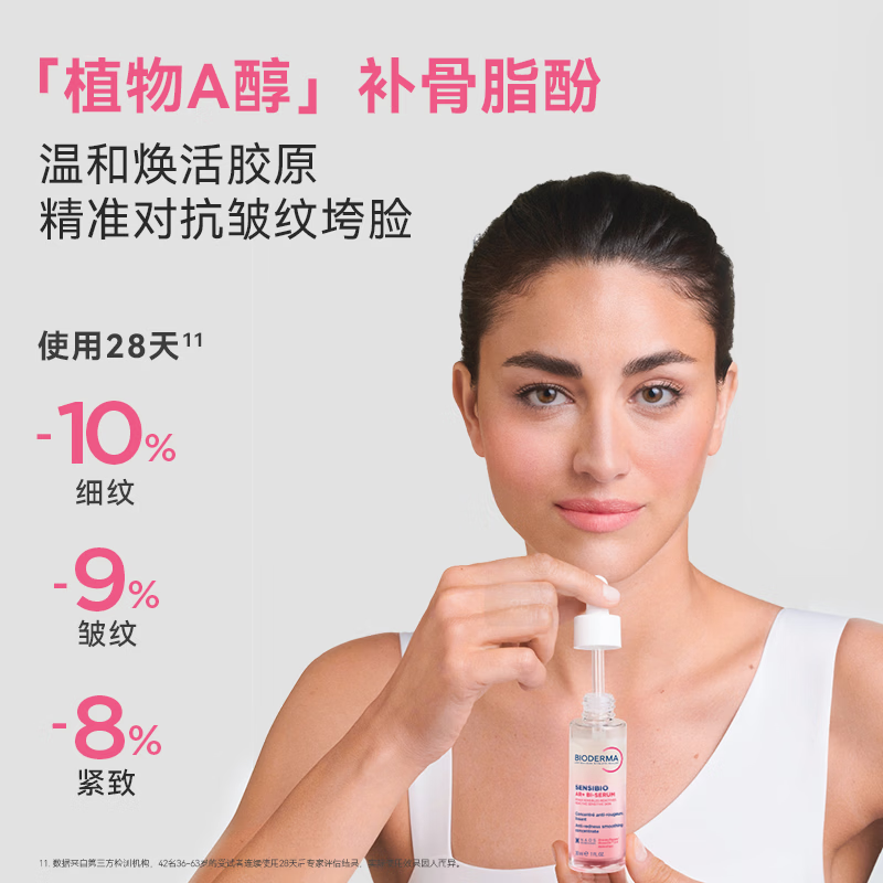 贝德玛(BIODERMA)【官方正品】AR多效修红精华玫瑰肌根源褪红修护屏障干皮保湿红脸 AR精华30ml+AR面霜40ml