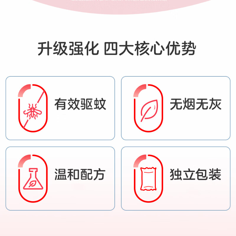 彩虹（RAINBOW） 彩虹乖乖电热蚊香片家用替换装驱蚊片香型可选防蚊片 电蚊香 120片+1器